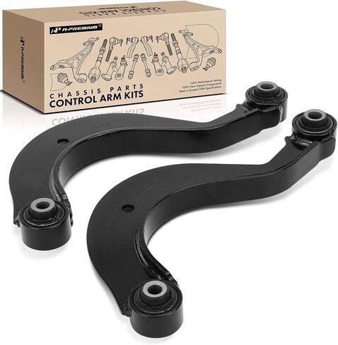 A-Premium 2 x Rear Upper Control Arm, with Bushing, Compatible with Volkswagen & Audi - 2006-2013 - Jetta Passat Golf Golf R Tiguan CC Eos GTI R32 Rabbit A3 (Quattro) TT (Quattro) in Saudi Arabia