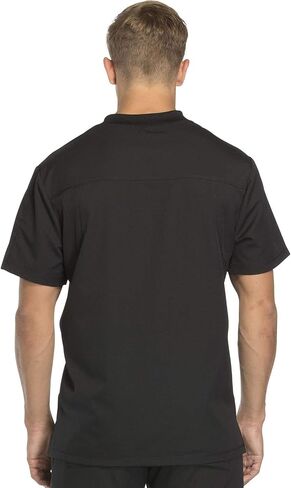Dickies Dynamix Scrubs for Men Athletic-Inspired V-Neck Chest Pocket Scrub Top with Four-Way Stretch & Moisture Wicking DK610 in Saudi Arabia
