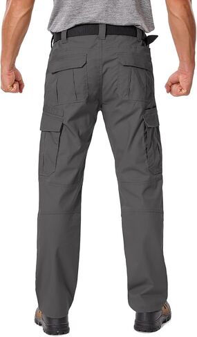 NAVEKULL Men's Flex Work Pants Stretch Ripstop Water-Resistant Utility Cargo Pants Lightweight Workwear Tactical Pants in Saudi Arabia