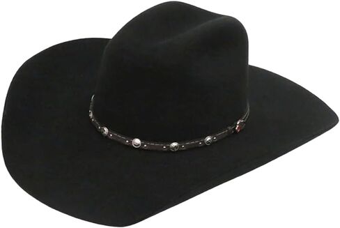 Justin Children's Buster Junior Black Felt Western Hat JF0230BUJR40 in Saudi Arabia