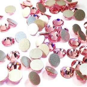Light Rose (223) Swarovski 2058 Xilion / NEW 2088 Xirius 20ss Flat backs Rhinestones 5mm ss20 (144 pcs)