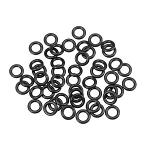 uxcell Nitrile Rubber O-Rings 15mm OD 10mm ID 2.5mm Width, Metric Nitrile Rubber Sealing Gasket for Automotive Machine Plumbing, Pack of 50