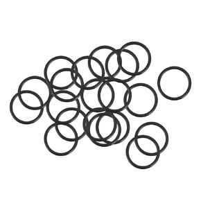 uxcell Nitrile Rubber O-Rings 32mm OD 28mm ID 2mm Width, Metric Sealing Gasket for Automotive Machine Plumbing, Pack of 20