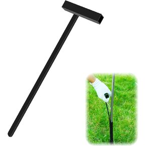 Golf Grip Removal Tool, V-Groove Grip Remover Saver Tool, Golf Grip Remover Saver Tool for 11 inch, Grip Kit Golf Tools Grips Golf Supplies Grip Remover Gripping Tool（Black）