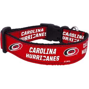 All Star Dogs NHL Unisex NHL Carolina Hurricanes Dog Collar