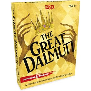Dungeons & Dragons Wizards of the Coast The Great Dalmuti: Dungeons & Dragons | D&D Card Game | 4–8 Players | Ages 8+