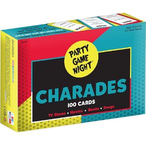 University Games, Party Game Night Charades Card Game, Ages 12 and Up