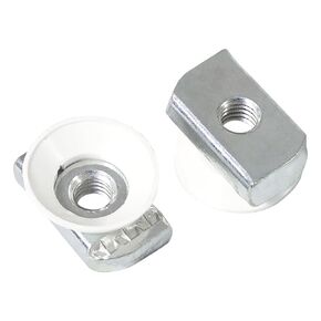 20 Packs 3/8"-16 Strut Channel Cone Nuts, Strut Channel Nuts Twirl Nuts with Position Exactly Design, More Easier to Place in The Channel