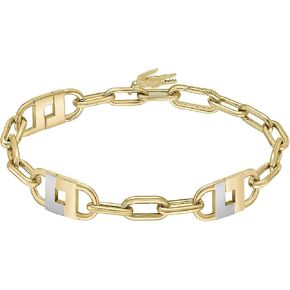 Lacoste Women's Ardor Jewelry Two-Tone Link Bracelet - One Size, Stainless Steel in Saudi Arabia