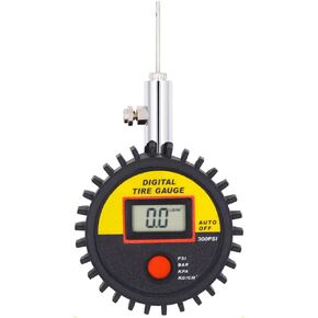 Digital Ball Pressure Gauge, Pump Pressure Gauge for Basketball, Soccer Ball, Football, Volleyball and Other Inflatables