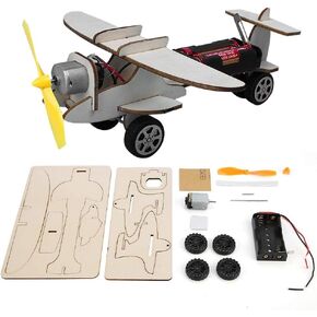 Easy to Install Assembly Glider Kit, Glider Kit Handmade Airplane, Durable Handmade Model Wooden for