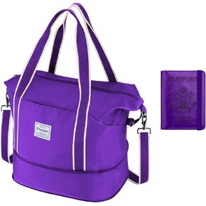 Travel Duffel Bag & Passport Holder Bundle