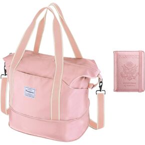 Travel Duffel Bag & Passport Holder Bundle