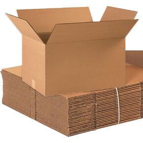 AVIDITI 22x14x12 Corrugated Boxes, Medium, 22L x 14W x 12H, Pack of 20 | Shipping, Packaging, Moving, Storage Box for Home or Business, Strong Wholesale Bulk Boxes