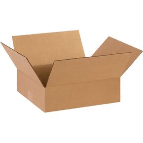 AVIDITI 14 x 12 x 4 Corrugated Cardboard Boxes, Flat 14"L x 12"W x 4"H, Pack of 25 | Shipping, Packaging, Moving, Storage Box for Home or Business, Strong Wholesale Bulk Boxes