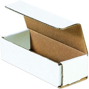 AVIDITI Mailer Boxes Small 10"L x 3"W x 3"H, 50-Pack | Corrugated Cardboard Box for Moving, Shipping and Storage 1033