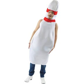 Bowling Pin Adult Costume, One Size