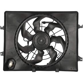 SCITOO Radiator Cooling Fan Compatible with 2014 for Sonata 2014 2015 for Kia Optima 623770 674-60239 HY3115150