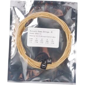 1 Set bass strings electric bass parts replacing Guitar music steel wire musical instruments accessories acoustic bass gitarre instrument brass stringed instrument Ukulele