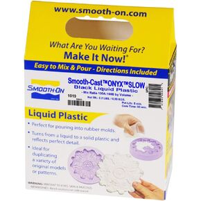 Smooth-Cast ONYX SLOW - Ultra-Black Urethane Resin - Gallon Unit