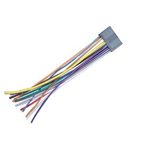 20-pin Wire Harness Plug Compatible with Dual XVM276BT XVM286BT XVM296BT Multimedia Receiver