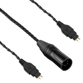 4 pin XLR Balanced Cord, HD650 Audio Cable Compatible with Sennheiser HD650 HD600 HD580 HD660S HD58X HD565 HD6XX Headphones, 5FT