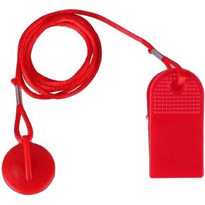 Treadmill Safety Key, Universal Treadmill Magnet Security Lock Round Switch Lock Fitness for Most Treadmill
