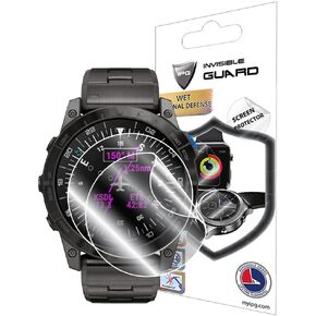 IPG for Garmin D2 Mach 1 Pro Smart Watch Hydrogel Screen Protector (2 Units) Invisible HD Clear Film Anti Scratch Guard-Smooth/Self-Healing/Bubble for 1 Pro in Kuwait