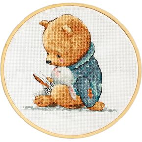 Counted Cross Stitch Kit for Adults - Complete DIY Embroidery Kit with All Necessary Tools, Fabric and Threads It's time to Fly - Hobby, Holiday, Craft and Needlepoint Kit