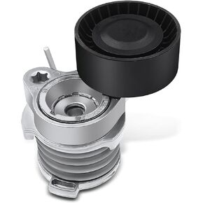 A-Premium Belt Tensioner Assembly with Pulley Compatible with BMW 550i GT x650i x750i 750Li xAlpina B7 xM5 M550i xM6 Gran Coupe X5 X6, Replace# 11287549873
