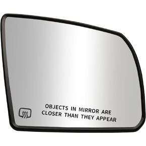 Driver Side Mirror Replacement for 2008-2017 Toyota Sequoia Mirrors Glass and 2007-2021 Toyota Tundra Mirrors Glass - Left Side Rear View Mirror - Only with Heated