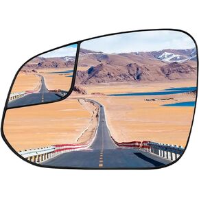 Driver Side Mirror Replacement for Toyota Rav4 2016 2017 2018, for Tacoma 2016 2017 2018 2019 2020 2021 - Left Side Mirror Glass, Mirrors Glass with Power Heated