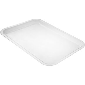 20 1/4" x 13 7/16" Clear Acrylic Bakery Display Case Tray-Pack of 3