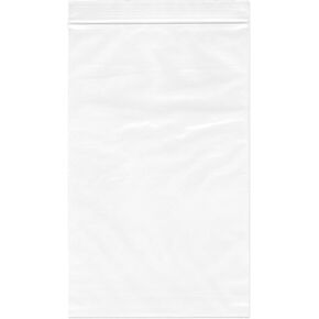 Plymor 5" x 8" (Pack of 50), 6 Mil Industrial Duty Zipper Reclosable Plastic Bags