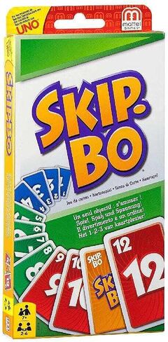 Mattel Skip Bo Card Game in Saudi Arabia