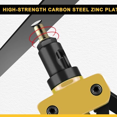 مجموعة صواميل البرشام SAE 425 قطعة، 6-32 8-32 10-24 1/4"-20 5/16"-18 3/8"-16 1/2"-13 مجموعة متنوعة من الفولاذ الكربوني المطلي بالزنك برأس مسطح in Kuwait