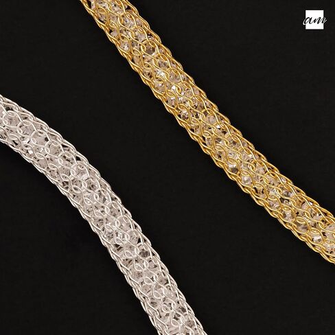 سوار أمبرتا نسائي من الفضة الإسترليني عيار 925 مصنوع من الألماس المقلد in Kuwait