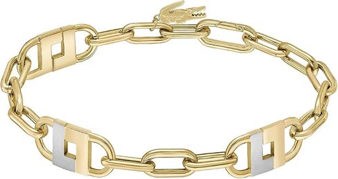 Lacoste Women's Ardor Jewelry Two-Tone Link Bracelet - One Size, Stainless Steel in Saudi Arabia
