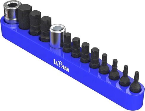 -13-Piece Screwdriver bit set with bit holder, Premium S2 Alloy Steel | 13-Piece Impact SAE Hex bit set in Saudi Arabia