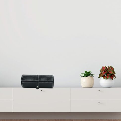 ساعة سفر بنمط كربون نوير رول وحقيبة أزرار أكمام in Kuwait