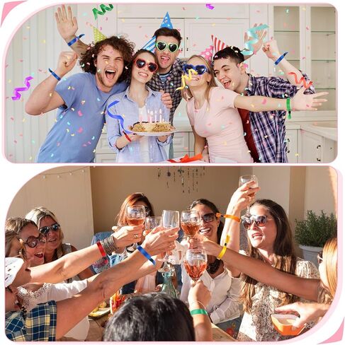 200 Pcs Cloth Event Wristbands, Colored Wristbands for Events Disposable Wristbands Events for Concert Party Festival in Saudi Arabia