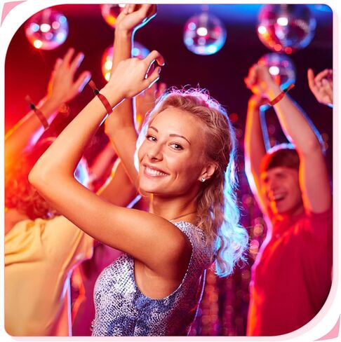 200 Pcs Cloth Event Wristbands, Colored Wristbands for Events Disposable Wristbands Events for Concert Party Festival in Saudi Arabia