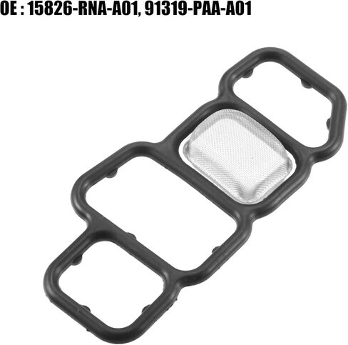 ACROPIX VTEC Solenoid Gasket Spool Valve Filter Screen Fit for Honda Accord Civic with O-Ring - Pack of 2 Black in Saudi Arabia