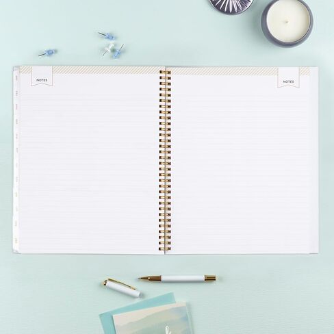 Blue Sky Day Designer 2024 Weekly and Monthly Planner, 5" x 8", Frosted Cover, Wirebound, Tile (101410-24) in Saudi Arabia