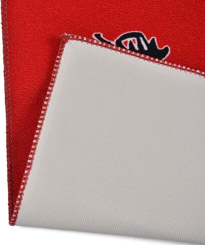 Universal Mahjong/Paigow/Poker/Dominos/Game Table Cover,Slip Resistant Mat(Red) 31.5" x 31.5"(80cm x 80cm) in Saudi Arabia