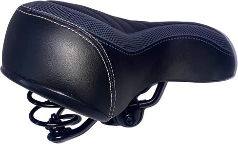 Bike Seat - Universal Bicycle Saddle with Memory Foam - Compatible with Peloton, Road, Mountain, and Exercise Bikes - Wide Replacement Seat for Men and Women in Saudi Arabia