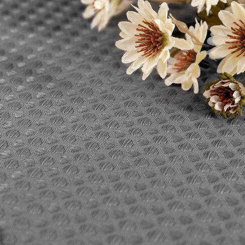 ستائر المطبخ Lazzzy ستائر منسوجة على شكل وافل ستائر مقهى المزرعة للمطبخ والحمام وغرفة المعيشة وغرفة النوم وطبقات صغيرة ستائر ريفية ريفية بطول 24 بوصة طول 2 لوحة مجموعة قضيب جيب أزرق داكن in Kuwait