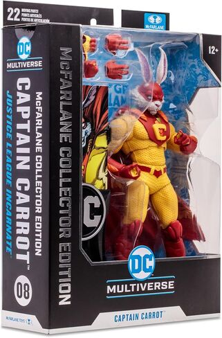 McFarlane Toys - DC Multiverse Captain Carrot (Justice League Incarnate) 7in Figure McFarlane Collector Edition 8 in Saudi Arabia