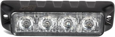 Ledqusa TIR 3 watt 4 LED Emergency Vehicle Grill Warning Light Head in Saudi Arabia