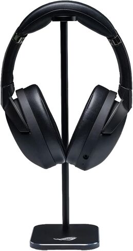 ASUS ROG Metal Gaming Headset Stand | Aluminum Structure, Stable Base, Durable & Scratch-Resistant Build, Rubber Nonslip Feet, Tall Headset Clearance, Easy to Assemble in Saudi Arabia